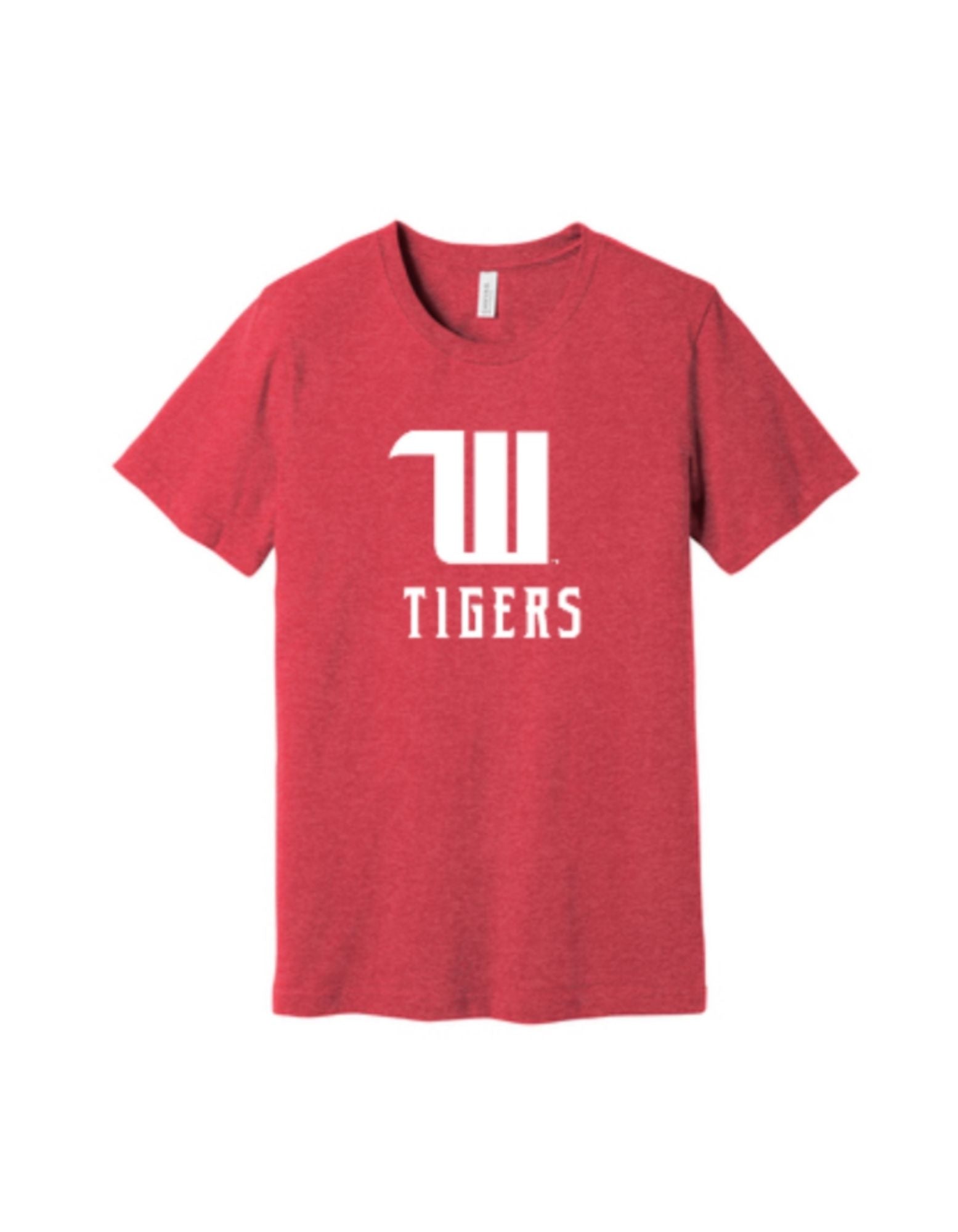 Women's Red Wittenberg University Tigers Track & Field T-Shirt