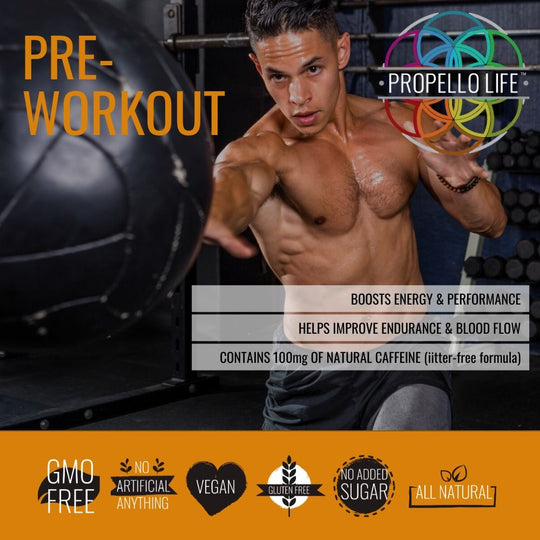 PRE-WORKOUT - The Best Vegan Pre Workout by Propello Life – Propello ...